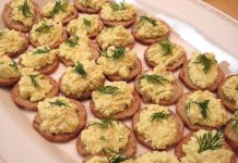 Egg Salad Canapés