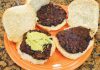 Black Bean Burgers with Guacamole