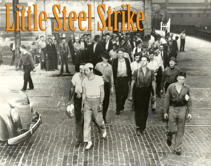 A defining moment in local labor history began 80 years ago.It was the third week in June of 1937, and steel workers had been on strike against the “Little Steel” companies for about a month in a collection of mills around the southern and western shores of the Great Lakes. Other cities also saw shocking violence, including Chicago, where 10 people were slain as police fired on a Republic Steel picket line.