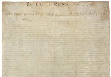 Declaration of Independence – from the National Archives