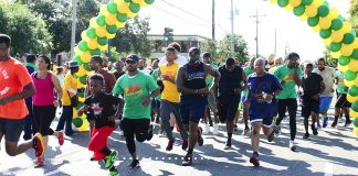 This is a picture of the The African American Male Wellness Walk. Health & Fitness | Youngstown, Ohio