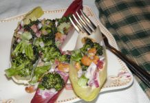 Broccoli Salad with Cashews and Thick-Cut Bacon