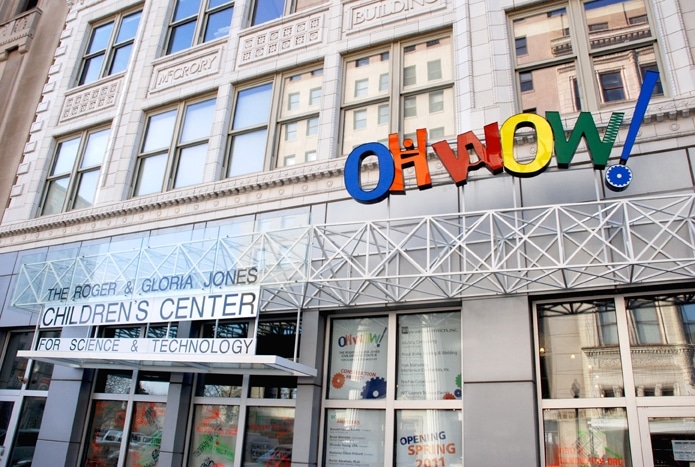 Museums and galleries for Youngstown, Ohio – The OH WOW! The Roger & Gloria Jones Children's Center for Science & Technology in downtown Youngstown