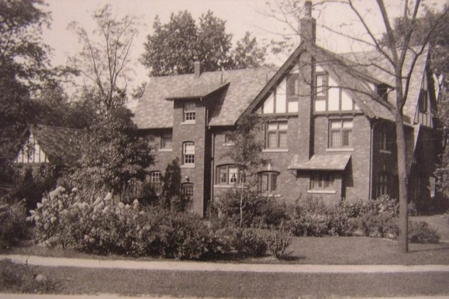 This image depicts the home of Dr. Henry M. Osborne.