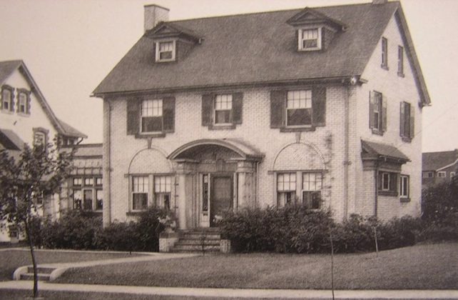 This image depicts the home of Joseph Buchheit on Catalina Avenue in 1927.