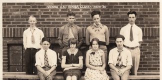 In this photo, the Vienna Historical Society seeks information on students from the class of 1930