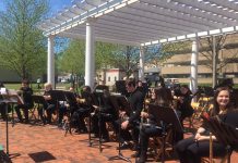 The YSU Wind Ensemble will perform an outdoor concert 7 p.m., Wednesday, Sept. 15 at Harrison Common Field on the campus of Youngstown State University. (YSU)