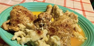 Chicken Paprikash (Paprikas Csirke)