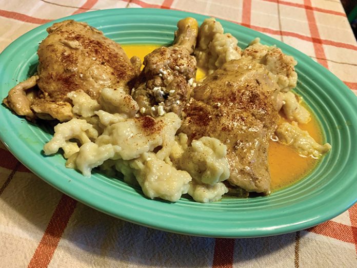 Chicken Paprikash (Paprikas Csirke)