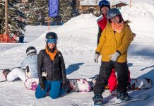 Downhill skiing and snowboarding at regional winter resorts