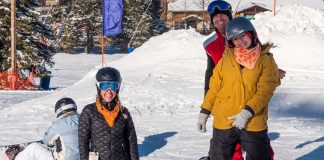 Downhill skiing and snowboarding at regional winter resorts