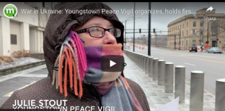 War in Ukraine: Youngstown Peace Vigil organizes, holds first rally downtown