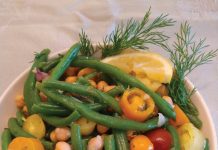 Lemon Dill Bean Salad