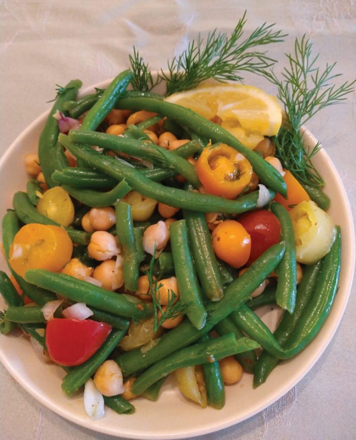 Lemon Dill Bean Salad