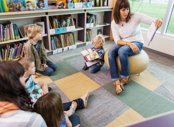 Local libraries offer reading programs for children, families