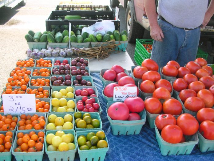 Local farmers markets offer fresh produce, baked goods, activities