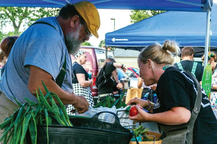 Farmers markets feature produce, specialty goods, family activities